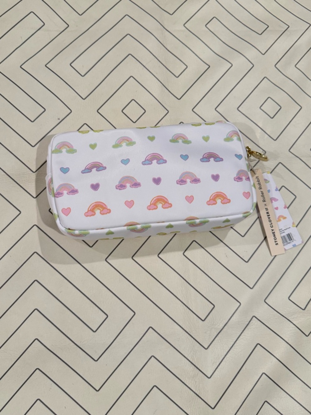 NWT Stoney Clover Lane x Roller Rabbit Candy Cloud Pouch